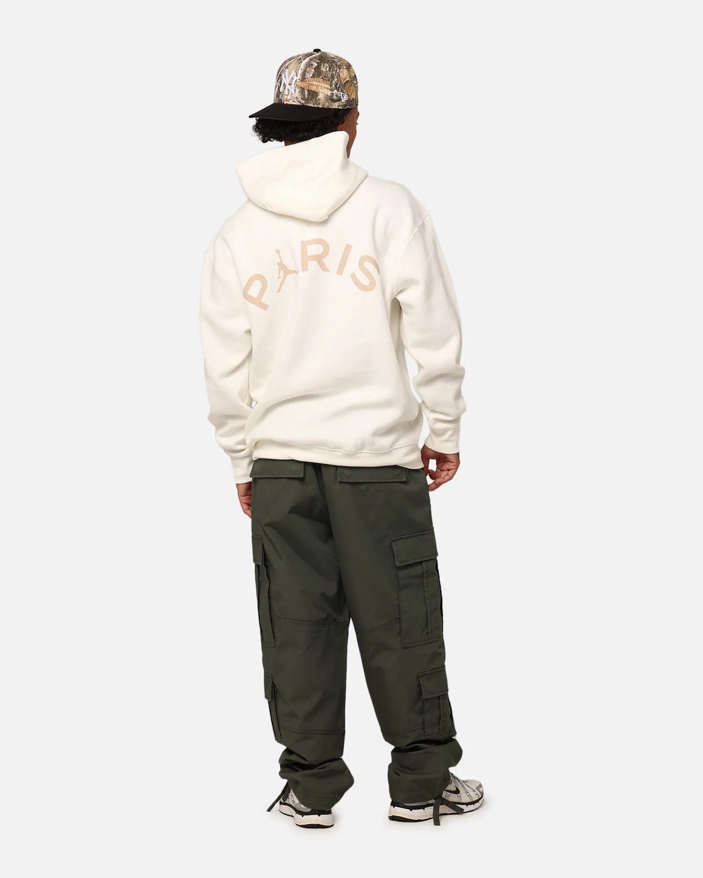 Jordan X Paris Saint-Germain Fleece Pullover Hoodie Sail