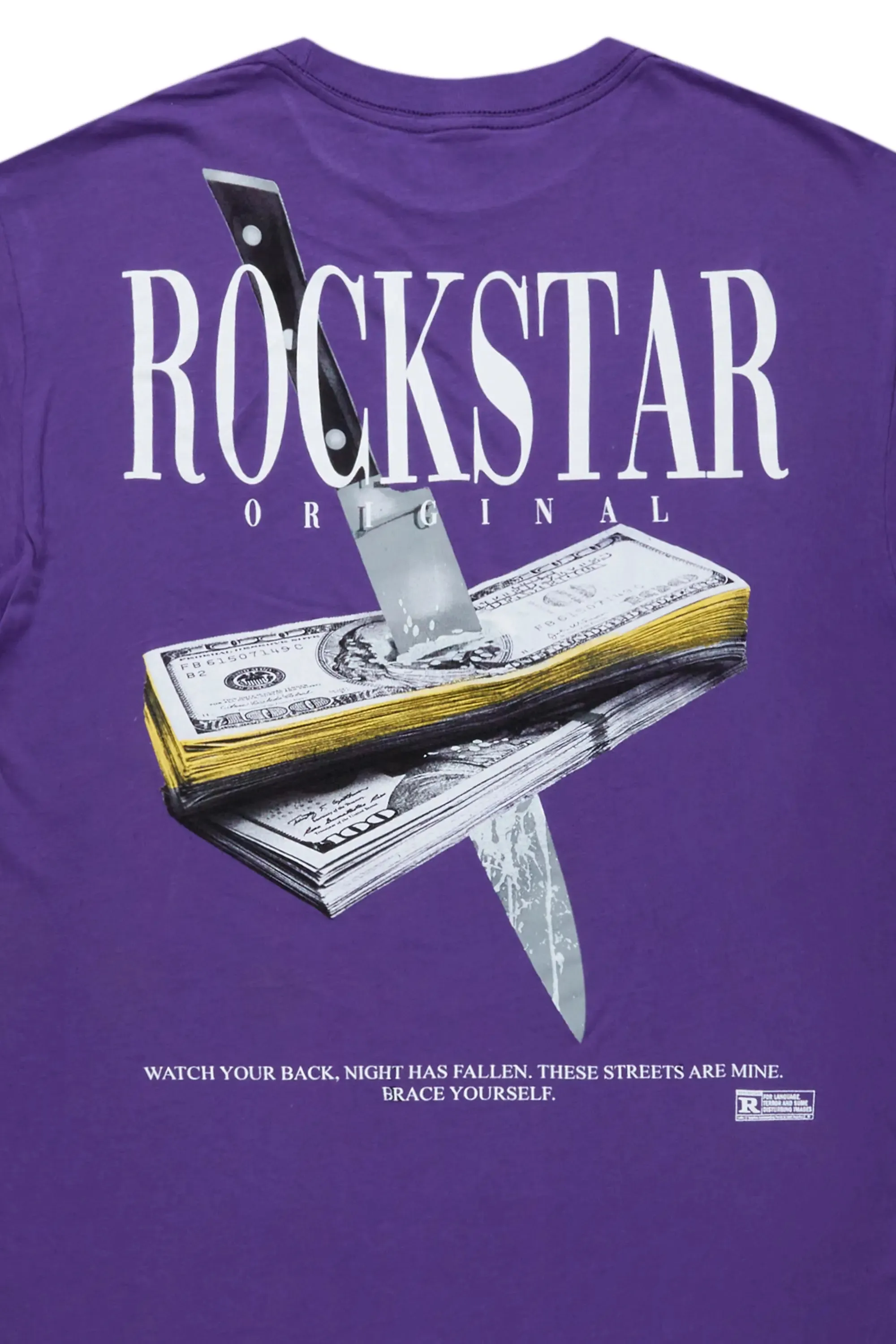 Sheridan Purple Oversized T-Shirt